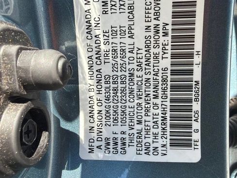 Used 2016 Honda CR-V EX-L image 14