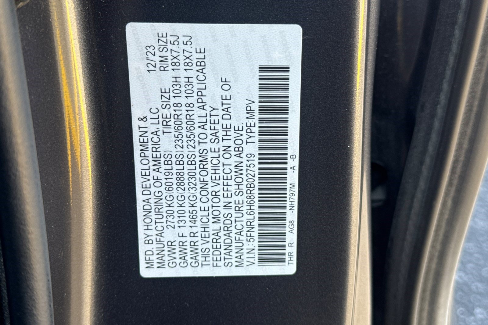 Used 2024 Honda Odyssey EX-L image 24
