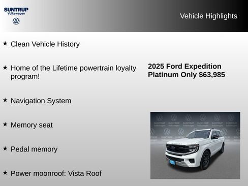 Used 2025 Ford Expedition Platinum image 8