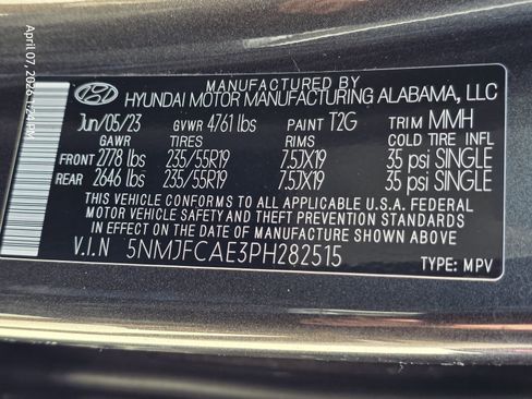 Certified 2023 Hyundai Tucson SEL w/ Convenience Package image 34