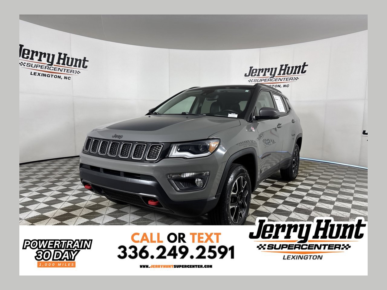 Used 2021 Jeep Compass Trailhawk w/ Sun and Sound Group AWD/4WD image 1