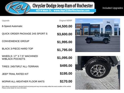 New 2025 Jeep Wrangler Sport S AWD/4WD image 3