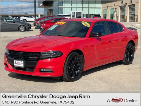 Used 2018 Dodge Charger SXT Plus w/ Blacktop Package image 1