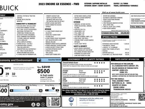 Used 2023 Buick Encore GX Essence w/ Experience Buick Package FWD image 8