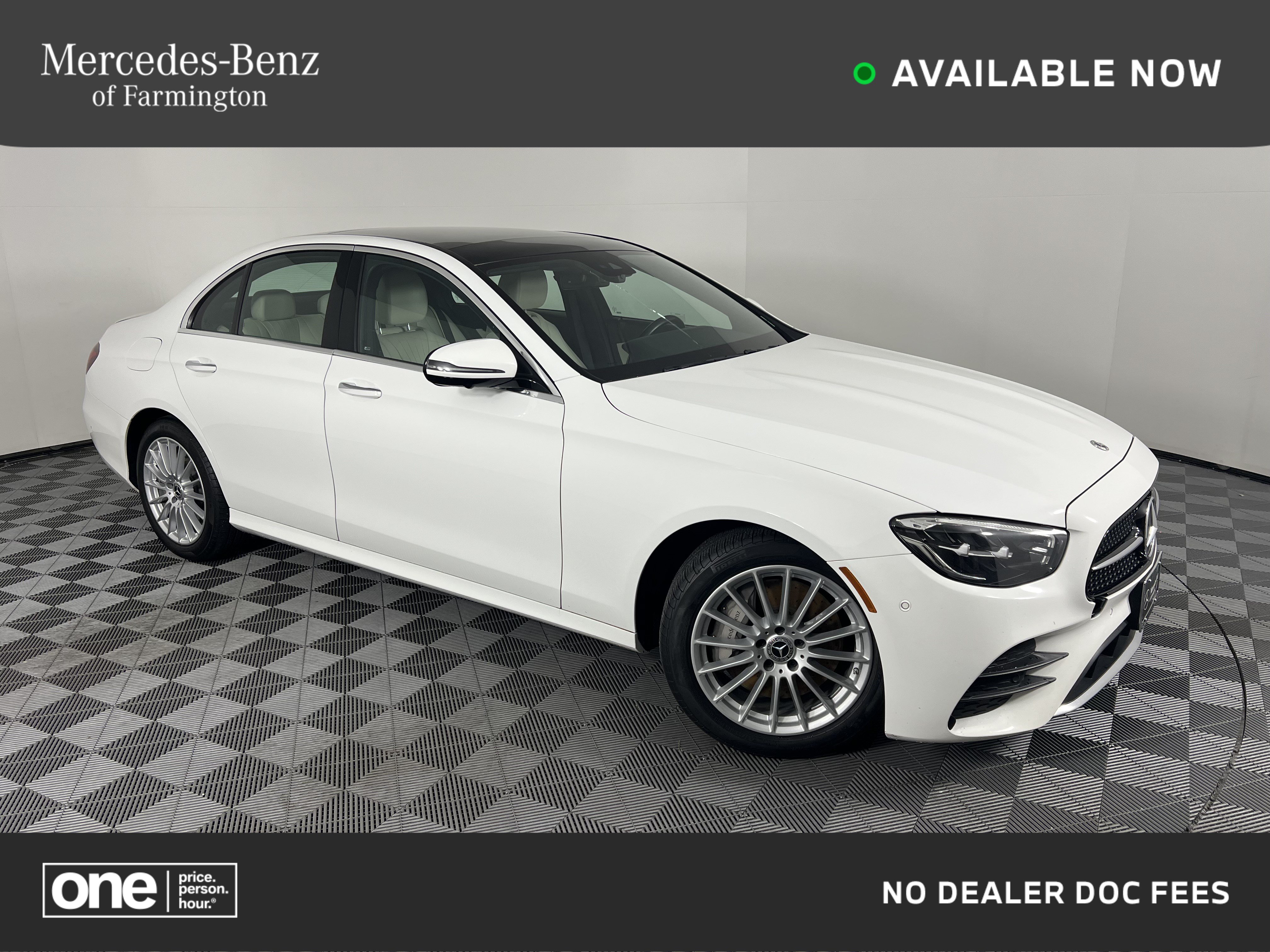 Certified 2022 Mercedes-Benz E 450 4MATIC Sedan image 1