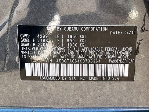 Used 2019 Subaru Impreza 2.0i Premium image 30