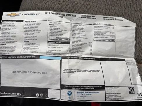 Used 2019 Chevrolet Express 2500 w/ Communications Package image 33