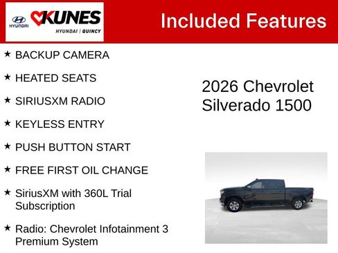 Used 2026 Chevrolet Silverado 1500 LT AWD/4WD image 2