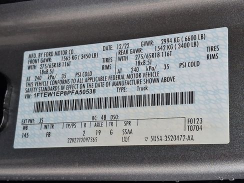 Used 2023 Ford F150 XLT w/ Equipment Group 302A High image 26