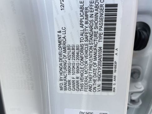 New 2025 Honda Accord LX image 31