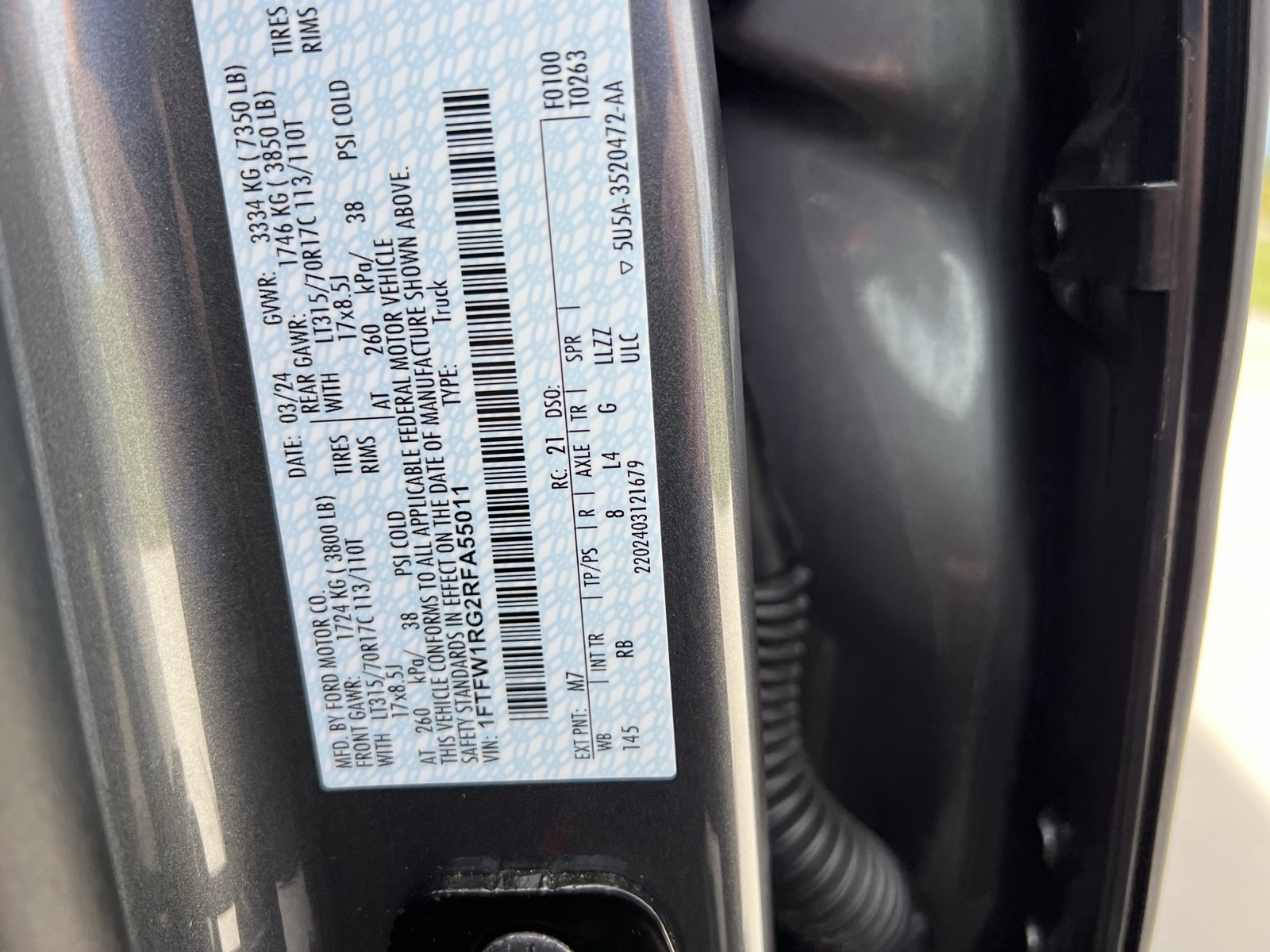 Used 2024 Ford F150 Raptor AWD/4WD image 36
