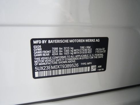 New 2026 BMW X7 xDrive40i image 24