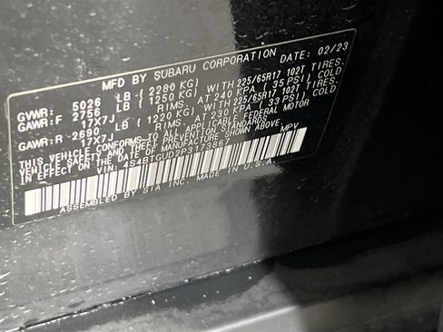 Used 2023 Subaru Outback Wilderness AWD/4WD image 32