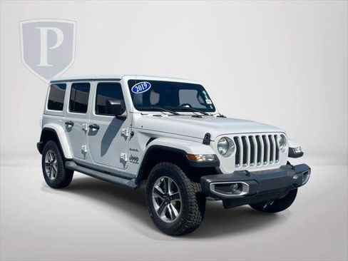 Certified 2019 Jeep Wrangler Unlimited Sahara AWD/4WD image 1