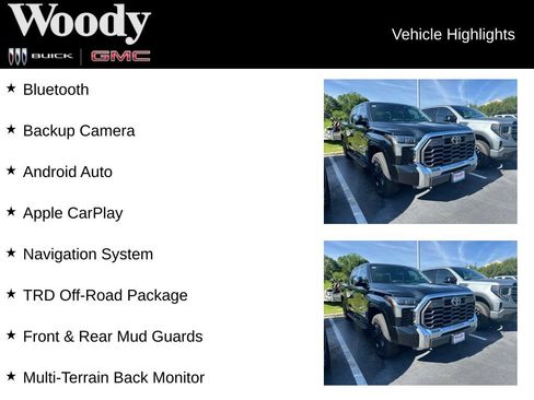 Used 2024 Toyota Tundra 1794 Edition w/ TRD Off-Road Package AWD/4WD image 3