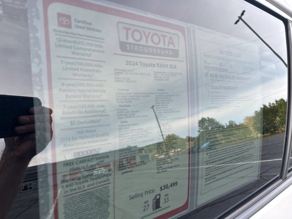 Certified 2024 Toyota RAV4 XLE w/ Convenience Package AWD/4WD image 30