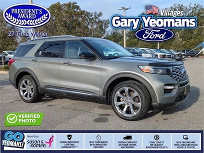 Certified 2020 Ford Explorer Platinum w/ Premium Technology Package