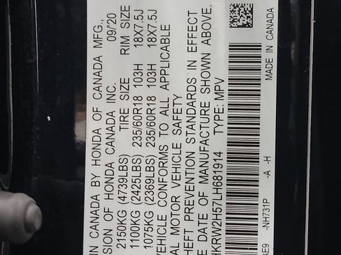 Used 2020 Honda CR-V EX image 33