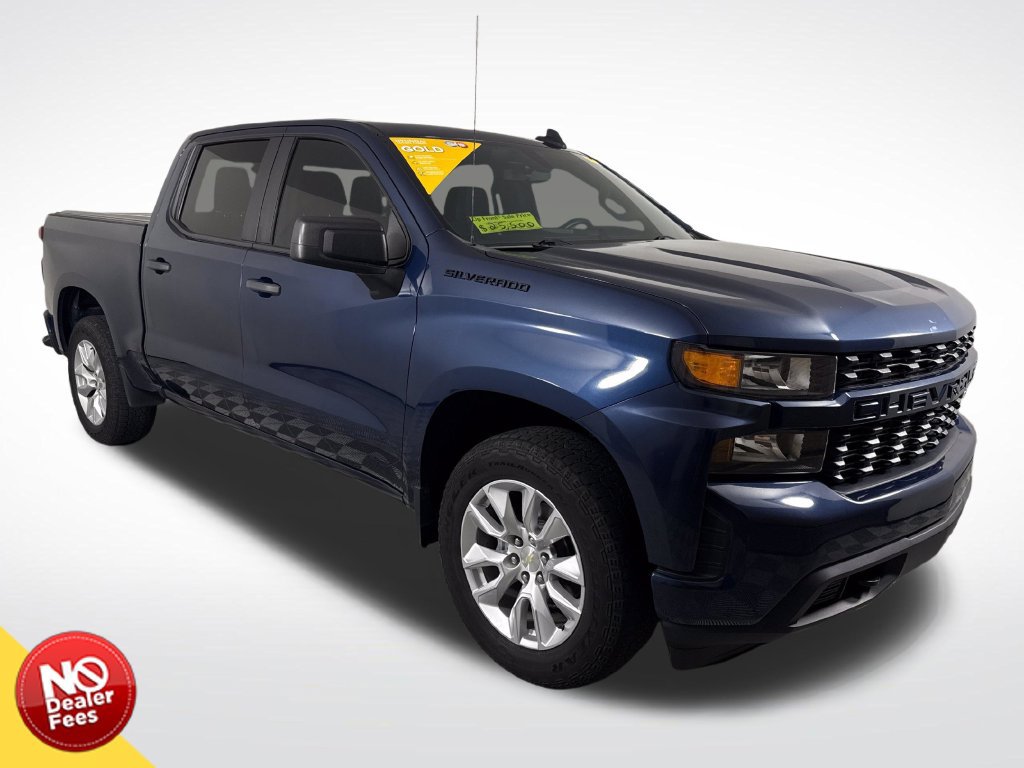 Used 2021 Chevrolet Silverado 1500 Custom w/ LPO, Dark Essentials Package RWD 360° Tour