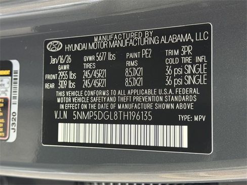 New 2026 Hyundai Santa Fe Calligraphy image 34