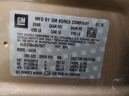 Used 2018 Buick Encore Sport Touring w/ Safety Package image 33