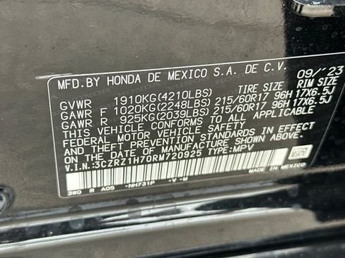 Certified 2024 Honda HR-V EX-L image 33