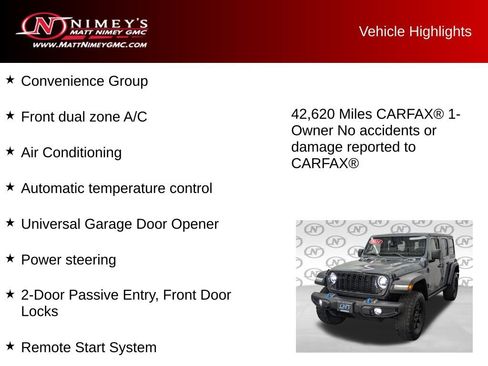 Used 2024 Jeep Wrangler Unlimited AWD/4WD image 16