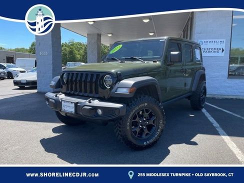 Used 2021 Jeep Wrangler Unlimited Sport AWD/4WD image 1