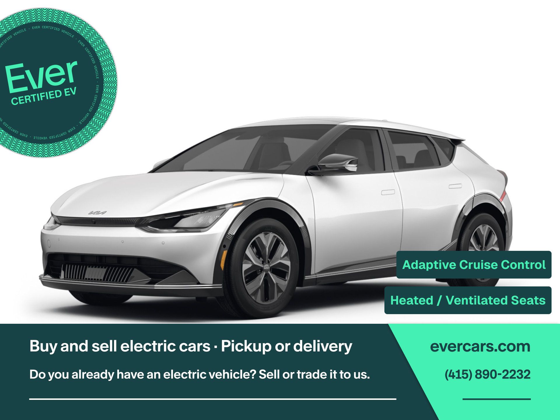 Used 2023 Kia EV6 Wind RWD image 1