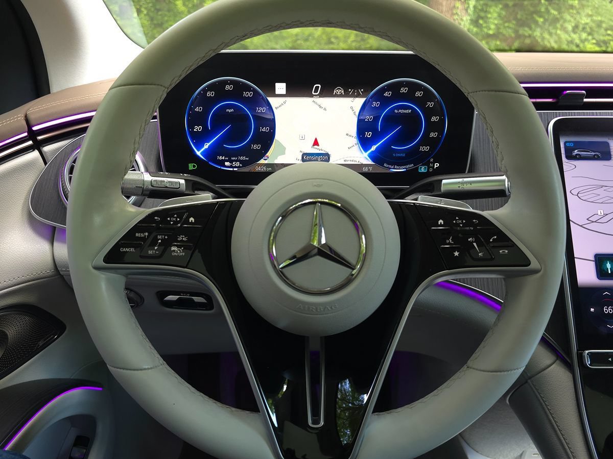 Used 2023 Mercedes-Benz EQS 450+ 4MATIC SUV w/ AMG Line Exterior Package image 41