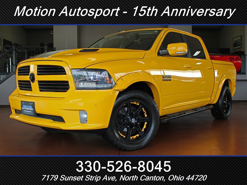 Used 2016 RAM 1500 Sport w/ Stinger Yellow Sport Package AWD/4WD image 1