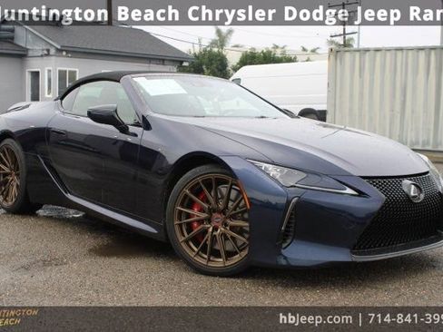 Used 2021 Lexus LC 500 Convertible w/ Touring Package image 1