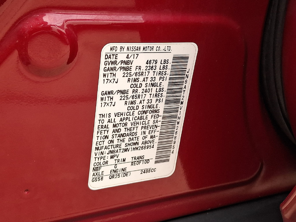Used 2017 Nissan Rogue SV AWD/4WD image 28