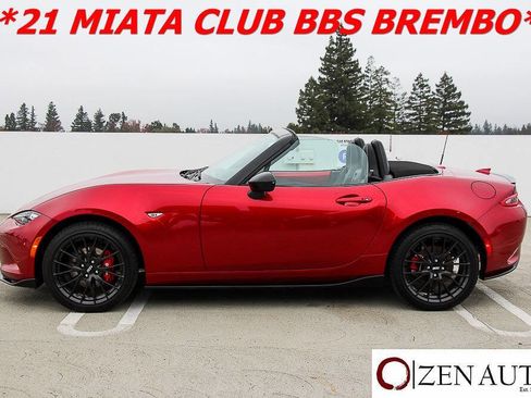 Used 2021 MAZDA MX-5 Miata Club w/ Brembo/BBS Recaro Package image 4