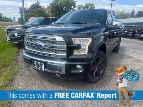 Used 2016 Ford F150 Platinum w/ Equipment Group 701A Luxury AWD/4WD image 2