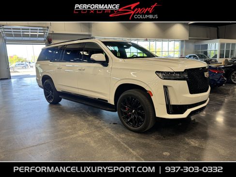 Used 2021 Cadillac Escalade ESV Sport w/ Driver Assist Tech Package image 1