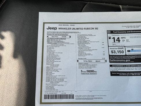 Used 2022 Jeep Wrangler Unlimited Rubicon w/ Xtreme Recon 35" Tire Package AWD/4WD image 44