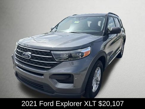 Used 2021 Ford Explorer XLT AWD/4WD image 7
