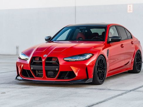 Used 2023 BMW M3 Competition w/ M Carbon Exterior Package AWD/4WD image 4