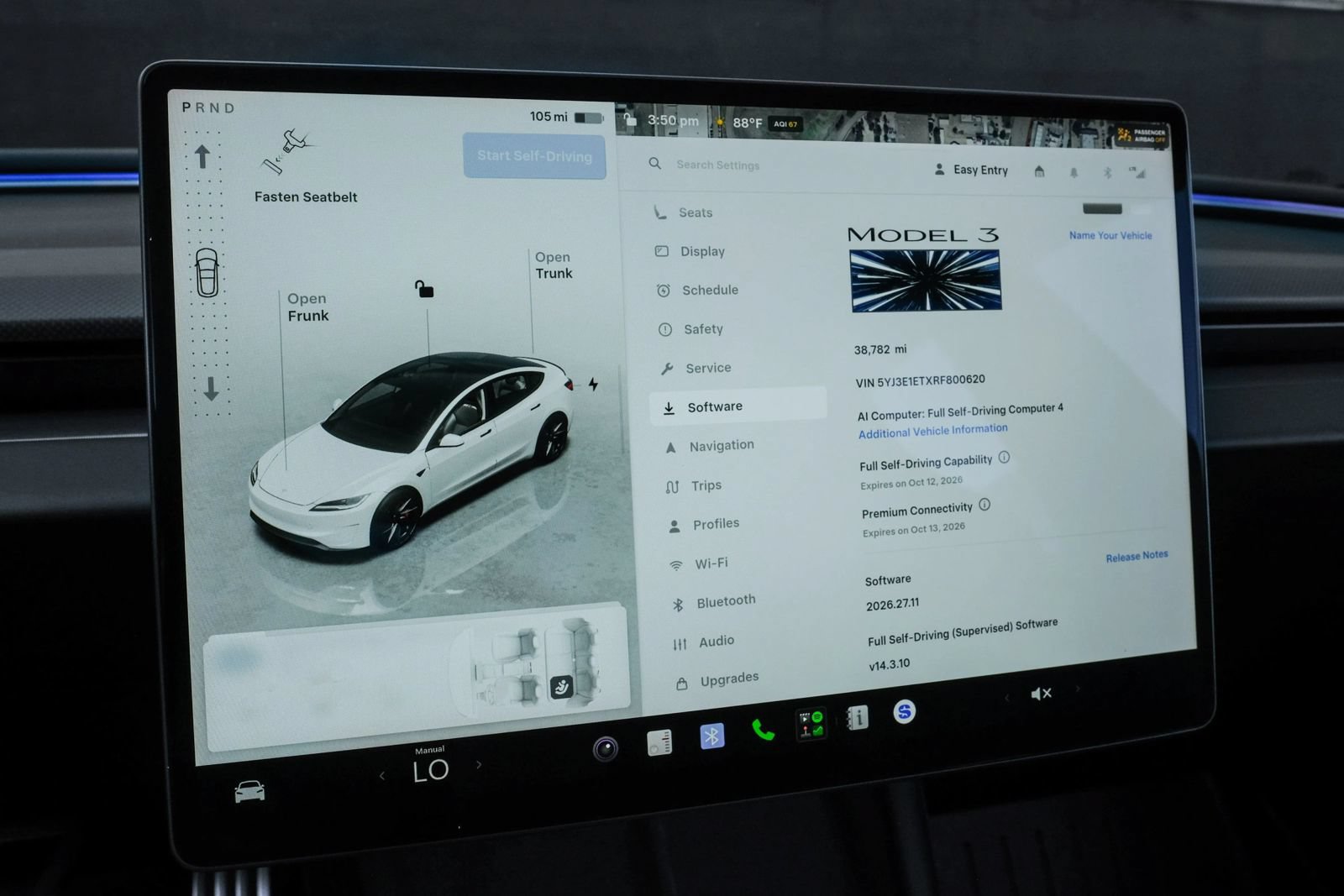 Used 2024 Tesla Model 3 Performance AWD/4WD image 18
