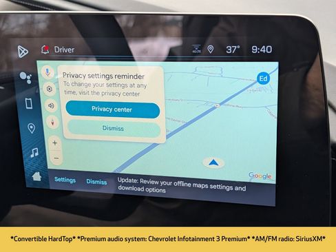 Certified 2024 Chevrolet Corvette Stingray Premium Conv w/ Battery Protection Package image 11