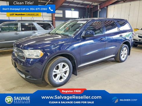 Used 2013 Dodge Durango SXT w/ Popular Equipment Group AWD/4WD image 1