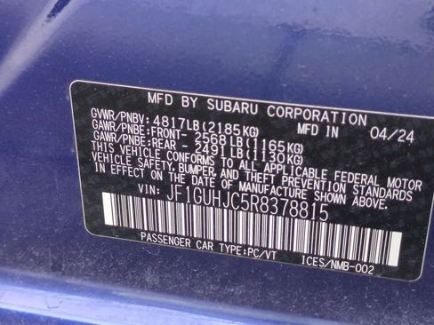 Used 2024 Subaru Impreza RS AWD/4WD image 36