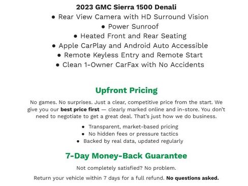 Used 2023 GMC Sierra 1500 Denali w/ Denali Reserve Package image 2