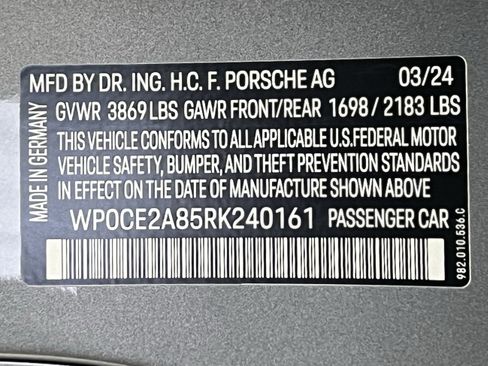 Certified 2024 Porsche 718 Boxster Spyder RS image 25