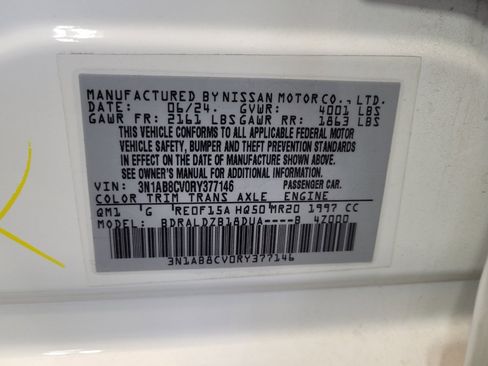 Used 2024 Nissan Sentra SV FWD image 33