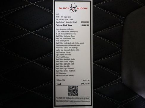 New 2025 Ford F150 STX w/ Equipment Group 200A image 12