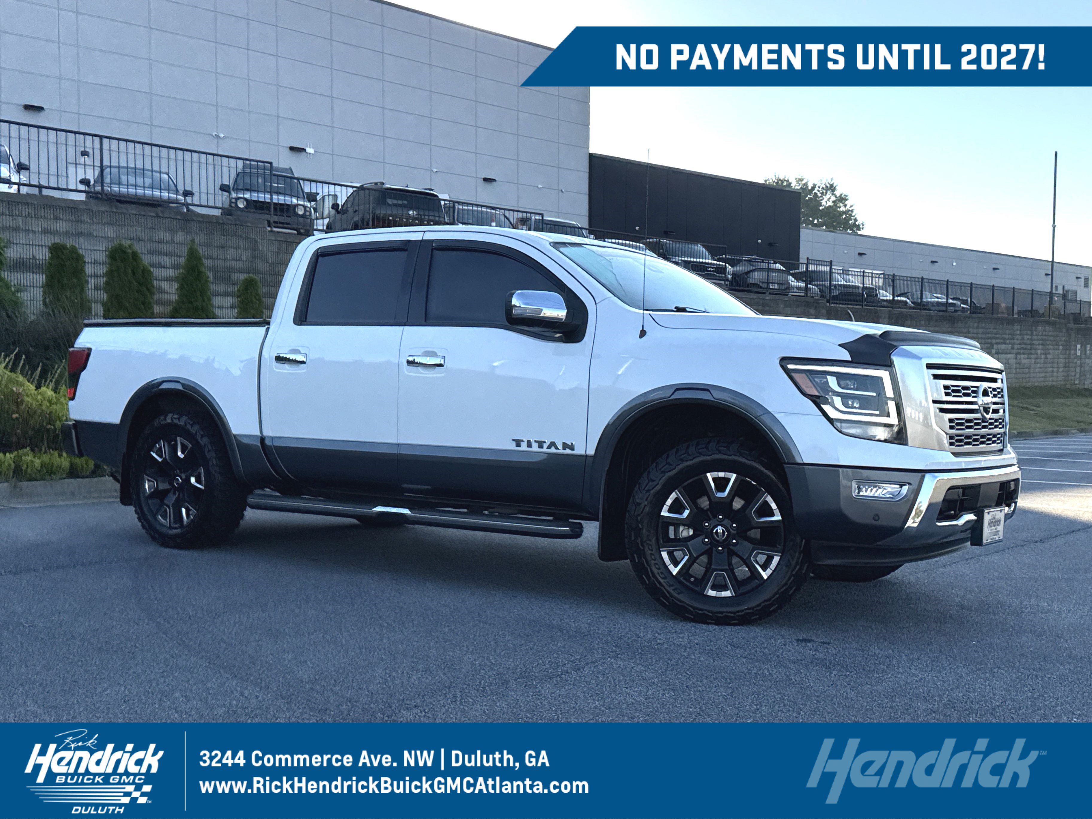 Used 2021 Nissan Titan Platinum Reserve w/ Moonroof Package RWD 360° Tour