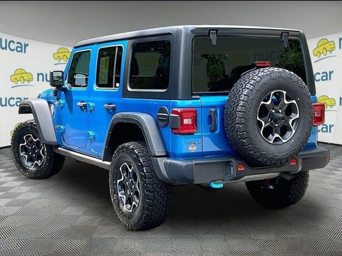 Used 2023 Jeep Wrangler Unlimited Rubicon 4xe w/ Steel Bumper Group AWD/4WD image 4