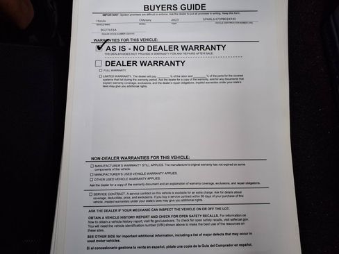 Used 2023 Honda Odyssey Sport image 39